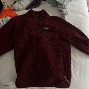 Patagonia Maroon Fleece Jacket